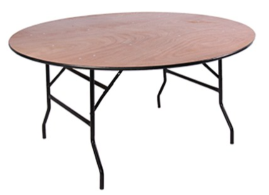 tafel rond 1m52