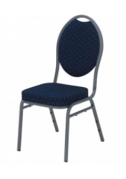 zachte stoel blauw